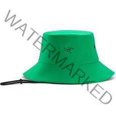 아크테릭스 신솔로 모자 | 가볍고 바람이 잘 통하는 태양 챙이 넓은 등산모자, small, 그린