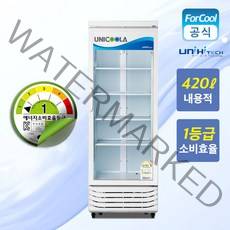 국내산 1등급 음료 냉장고 유니하이테크 업소용 음료수 냉장 술장고 UN-465RF 쇼케이스, 무료배송지역