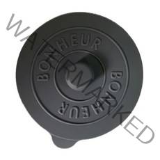 퀵살림 실리콘 주물냄비 뚜껑 모양 컵리드, 06 짙은 회색