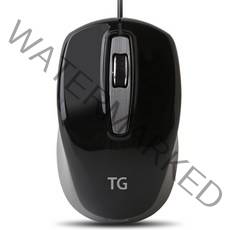 TG삼보 USB 무소음 유선 마우스 TG-M500U, 블랙