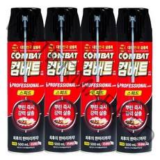 컴배트 스피드에어졸 500mlx4개, 500ml, 4개