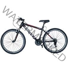 닥터바이크 서스펜션 66cm 26인치 21단 스틸프레임 MTB 자전거 F-26S ROCKET, 블랙 + 레드