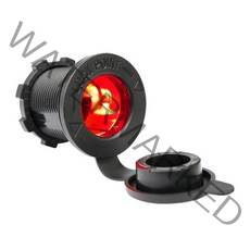 방우 시가 소켓 12V - 24V 겸용 카라반 캠핑카 DIY 게이지 USB 매립형 시가소켓 원형 볼트 메타, 시가잭포트