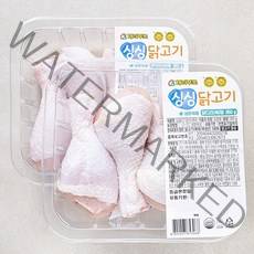 체리부로 싱싱 닭고기 다리 북채, 360g, 2개