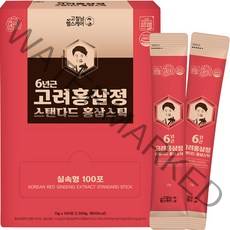 고철남헬스케어 6년근 고려홍삼정 스탠다드 홍삼스틱, 13g, 100개