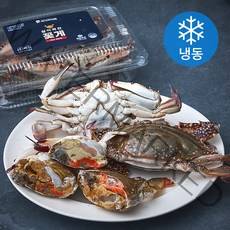 바다미식회 살이꽉찬 국내산 통암꽃게 (냉동), 700g(중, 3~4마리), 1개