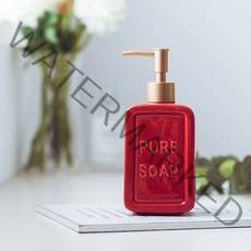 마츠리센 세라믹 욕실 디스펜서, 레드