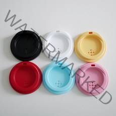 리유저블컵 뚜껑(6컬러), 화이트