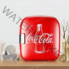 코카콜라미니냉장고 소형냉장고 책상냉장고 오베리굿코카콜라미니냉장고 예쁜미니냉장고 미니화장품냉장고, 레드--6L