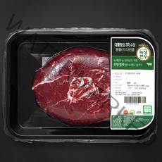 녹색한우 무항생제인증 1등급 사태 덩어리 국거리 찜용 (냉장), 1개, 250g