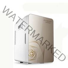 미니냉장고 소형 화장품 음료수 원룸 코카콜라 차량용 20 리터 휴대용 미니 냉장고 자동차 홈 듀얼 사용 소, 02 Champagne Gold