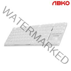앱코 K640T SLIM 축교환 무빙LED 텐키리스 기계식 (화이트 청축)
