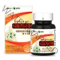 혈행개선에 좋은 나토키나제, 1병, 1병/60정