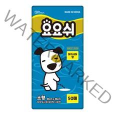 요요쉬패드 소형 50매, 소형 스카이, 50매입