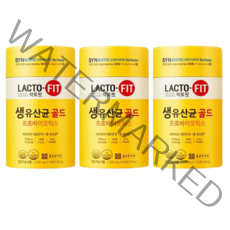 종근당 락토핏 생유산균 골드 2g x 50포 3박스 프로바이오틱스, 3개