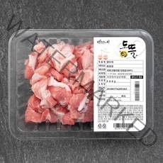 한돈 도뜰 앞다리살 찌개용 (냉장), 500g, 1개