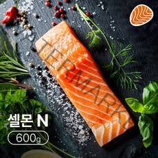 [셀몬오] ASC인증 항공직송 생연어 등뱃살 600g 셀몬엔(N), 1개