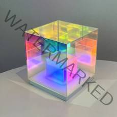 오로라 큐브 무드등 스퀘어 집들이선물 카페 인테리어 소품