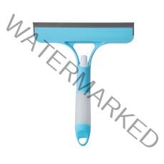 솔브리빙 스프레이 내장 케이스 실리콘 화장실 유리창 차량 물기제거기 블루, 1개