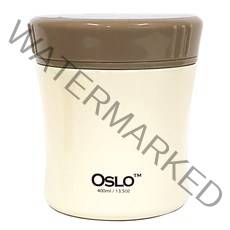 오슬로 스텐 304 펄 푸드자 죽통, 아이보리, 400ml