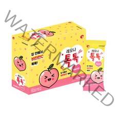 경남제약 레모나 톡톡 비타민c 분말 복숭아맛 2g x 100포(1BOX), 100개