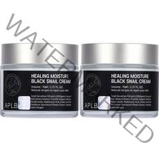 에이플비 힐링 수분 블랙 달팽이크림, 70ml, 2개
