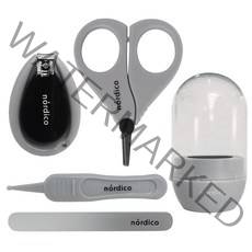 노르디코 유아용 손톱깎이 4종 세트 + 전용 케이스, 1세트