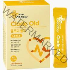 마이펫닥터 반려동물 클로디올드 영양제 60g, 황태, 1개, 노령견