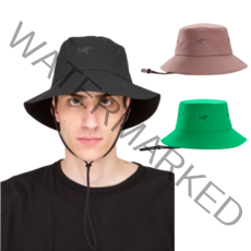 아크테릭스 23SS 신솔로 햇 등산 버킷햇 29087, S-M, BLACK