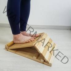 우끼노 레그릴렉서 발목경사대 종아리 스트레칭 보드 나무 기구 강화운동