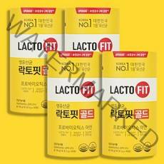 종근당 락토핏 골드 20억 생유산균 리뉴얼 50포 x 4통