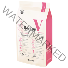 유한양행 Recipe V 고양이 연령별 맞춤식사료, 키튼, 1.2kg, 1개