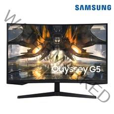 삼성전자 오디세이 G5 S32AG550 32인치(80.0cm) 평면 게이밍 모니터