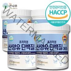산양유 단백질 분말 210gx4통 프로틴 뼈엔 엠비피 mbp 분말 가루, 4개, 210g