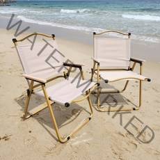 쿠웅 착착 캠핑의자 접이식 가성비캠핑의자 로우체어, 로우2개(높이61cm)+가방, 모카