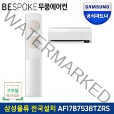 삼성 삼성전자 비스포크 무풍 에어컨 2등급 AF17B7538TZRS 전국(기본설치비포함), 일반배관(S)