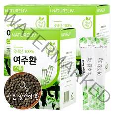 국내산 100% 여주환 스틱 먹기좋은 작은환, 3개