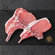 파머스팩 듀록 한돈 무항생제 인증 프렌치렉 뼈등심 돈마호크 구이용 (냉장), 600g, 1개