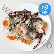 살맛나요 국산 알배기 절단 암꽃게 (냉동), 350g, 1개