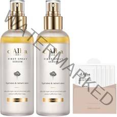 달바 화이트 트러플 퍼스트 스프레이 세럼 180ml 2p + 젤클렌저 3ml × 5p, 1세트