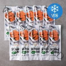 햇살닭 닭가슴살핫바 청양고추맛 (냉동), 80g, 10개