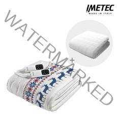 [2022년형] 이메텍 안티 박테리아 순면 전기요 더블 IMC-830 (사슴), 단일사이즈