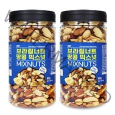 서래푸드 브라질너트 땅콩 믹스넛 800g+800g, 2개