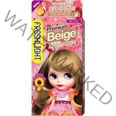 프레쉬라이트 염색제, 프리미엄베이지, 1개