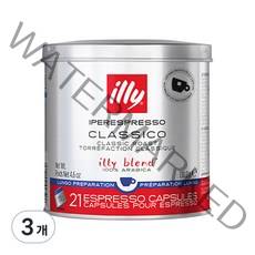 일리 클라시코 룽고 캡슐커피 21p, 130.2g, 1개, 3개