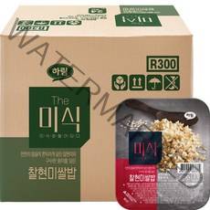 The미식 찰현미쌀밥, 180g, 24개