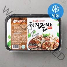 맛기픈 고향미트 돼지 갈비 양념 (냉동), 1kg, 1개