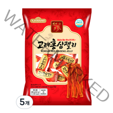 일광제과 고려홍삼젤리, 280g, 5개