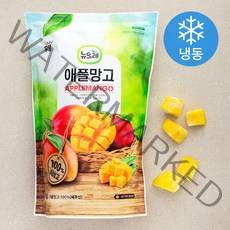 뉴뜨레 페루산 애플망고 다이스 (냉동), 1kg, 1개
