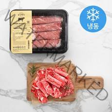 설성목장 무항생제 인증 한우 앞다리 샤브샤브용 (냉동), 300g, 1개